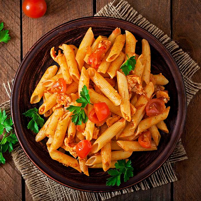  Tavuklu Penne