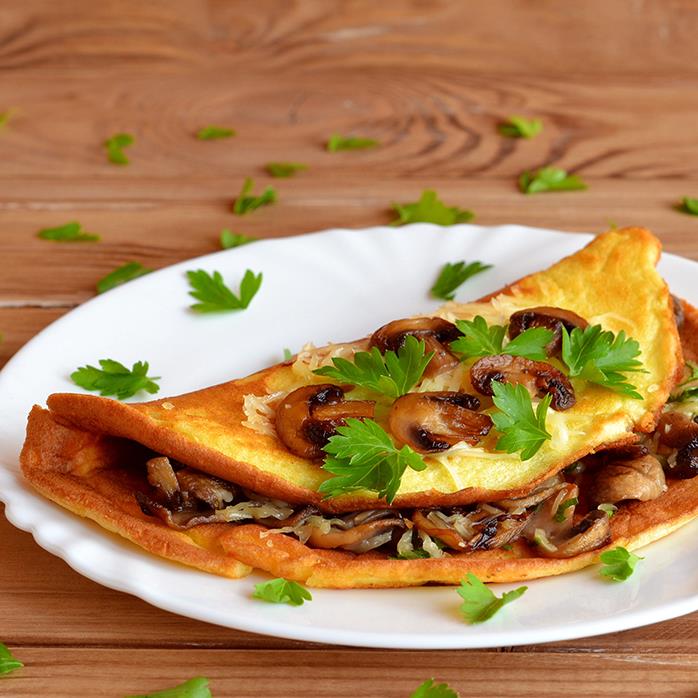 Mantarlı Omlet